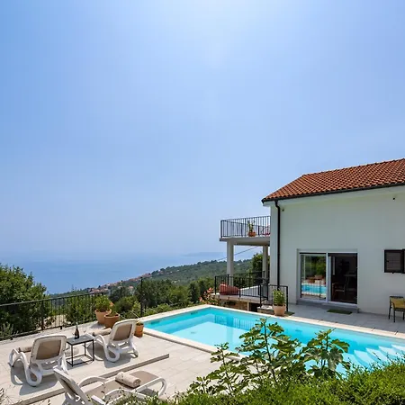 Kvarner With Heated Pool - Happy Сasa de vacaciones Sveti Petar (Opatija)