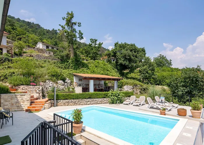 Kvarner With Heated Pool - Happy Nyaraló Sveti Petar