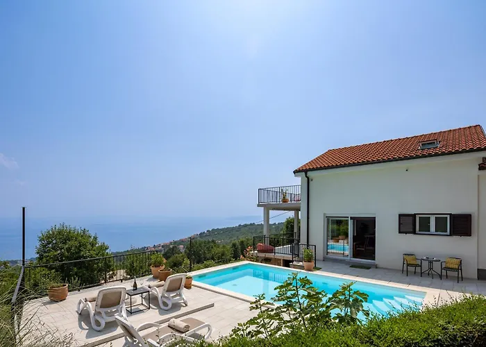 Kvarner With Heated Pool - Happy Nyaraló Sveti Petar